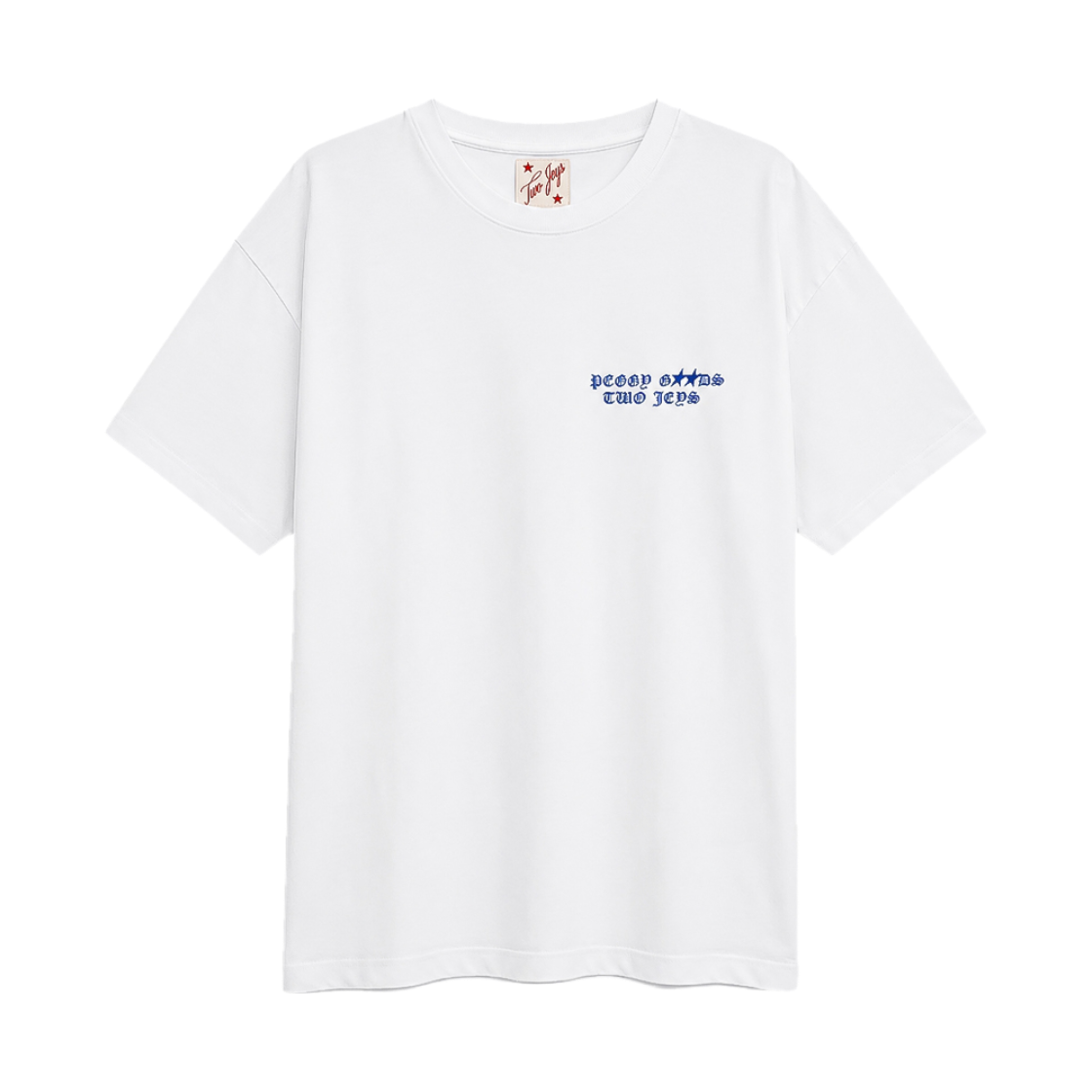 KM6DTSSTJ18WT Twojeys x Peggy Gou Flames Tee White - 26FW