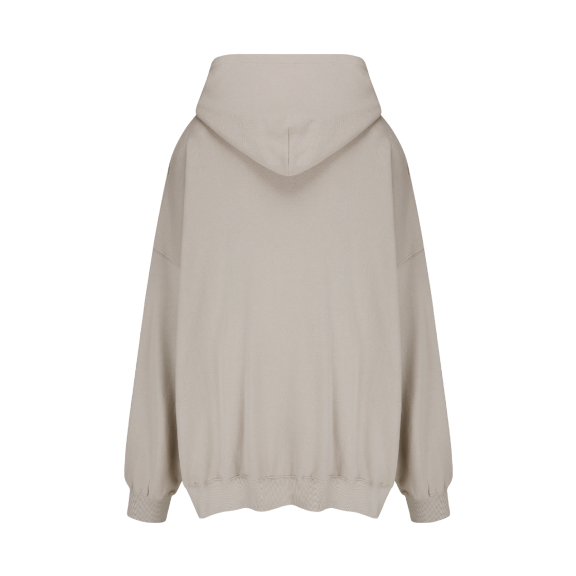 랑거 올 사이즈 레터링 집업 후디 베이지(Langer All Size Lettering Zip Up Hoodie Beige) - 2