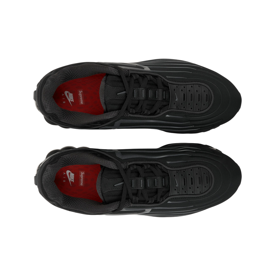 나이키 x 슈프림 에어맥스 2001 에어 엑스터시 SP 블랙 화이트(Nike x Supreme Air Max 2001 Air Ecstasy SP Black White) - 5