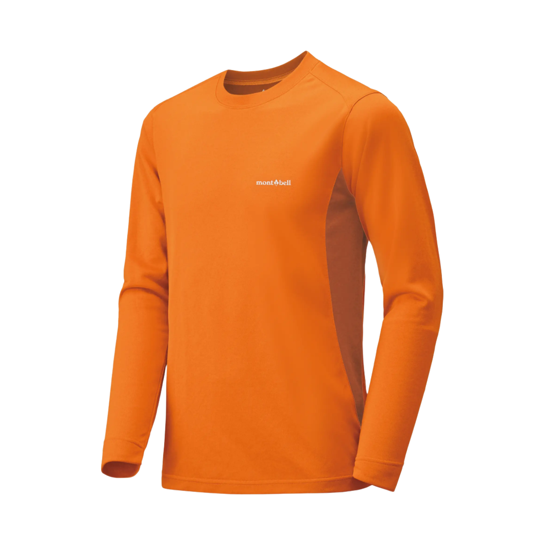 1104938 Montbell Wickron Zeo Long Sleeve T-Shirt Orange