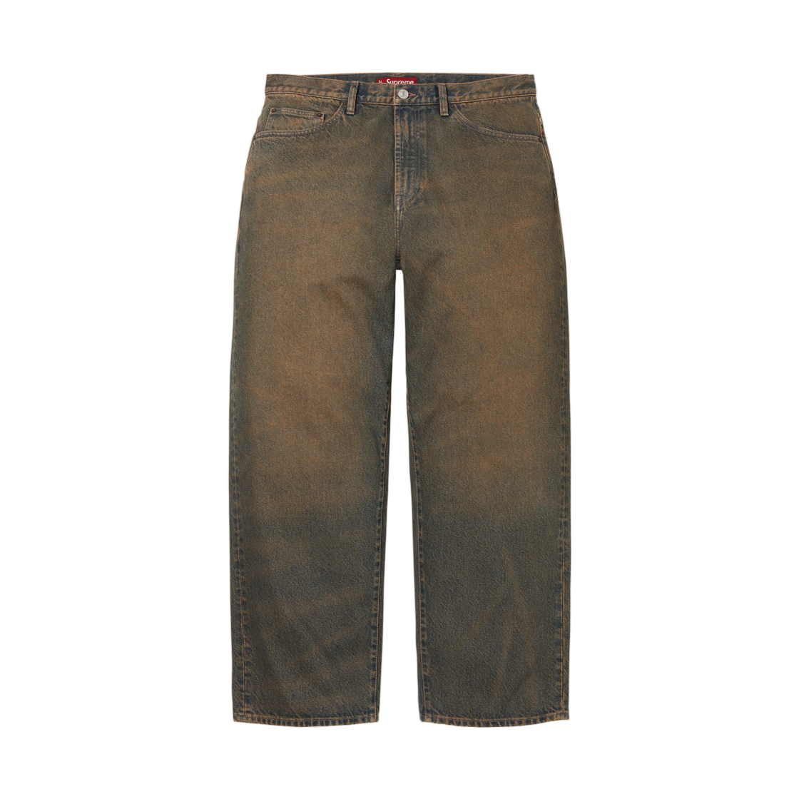 - Supreme Baggy Jean Dirty Indigo - 26FW