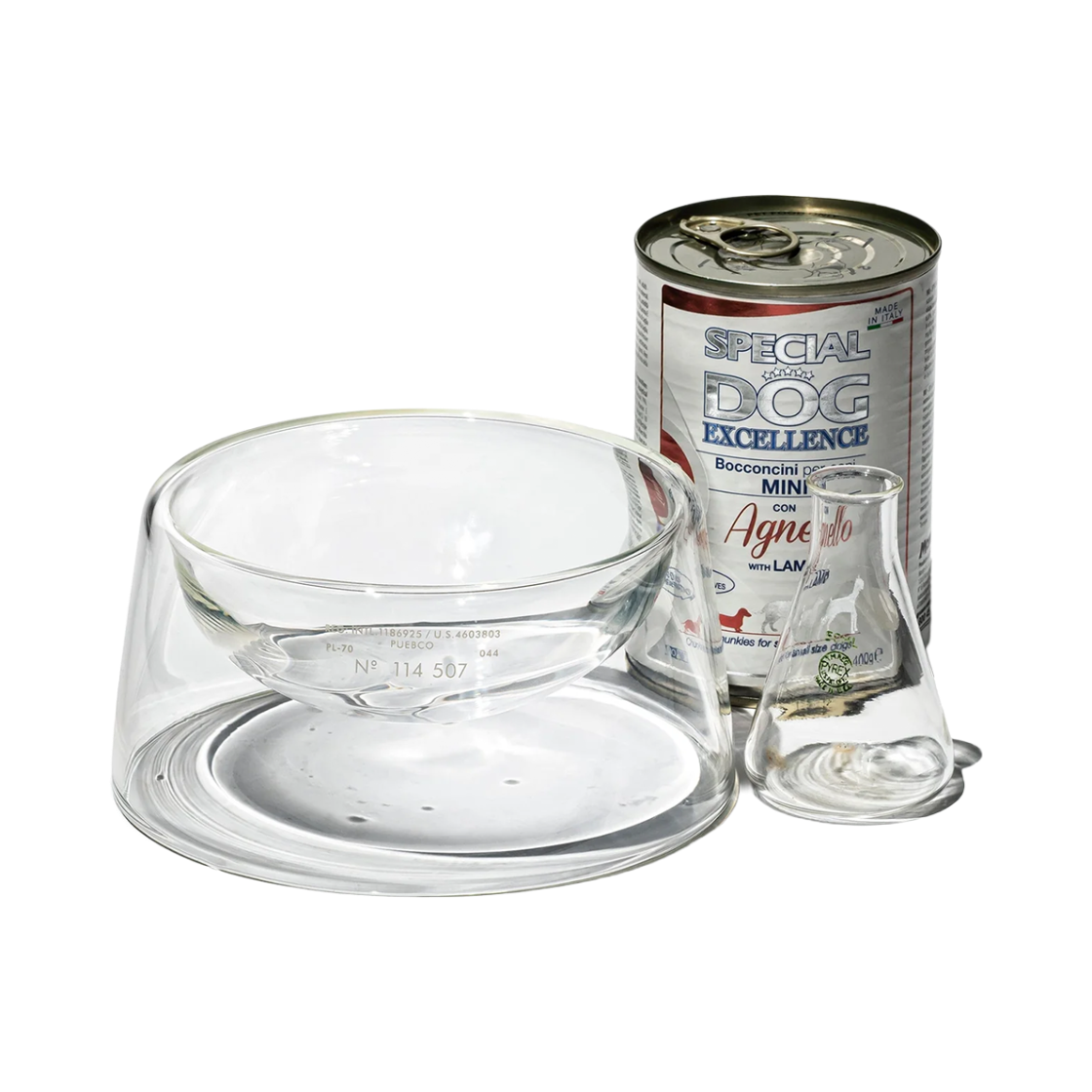 푸에브코 보로실리케이트 더블 월 펫 보울 멀티 - 26FW(Puebco Borocilicate Double Wall Pet Bowl Multi - 26FW) - 3
