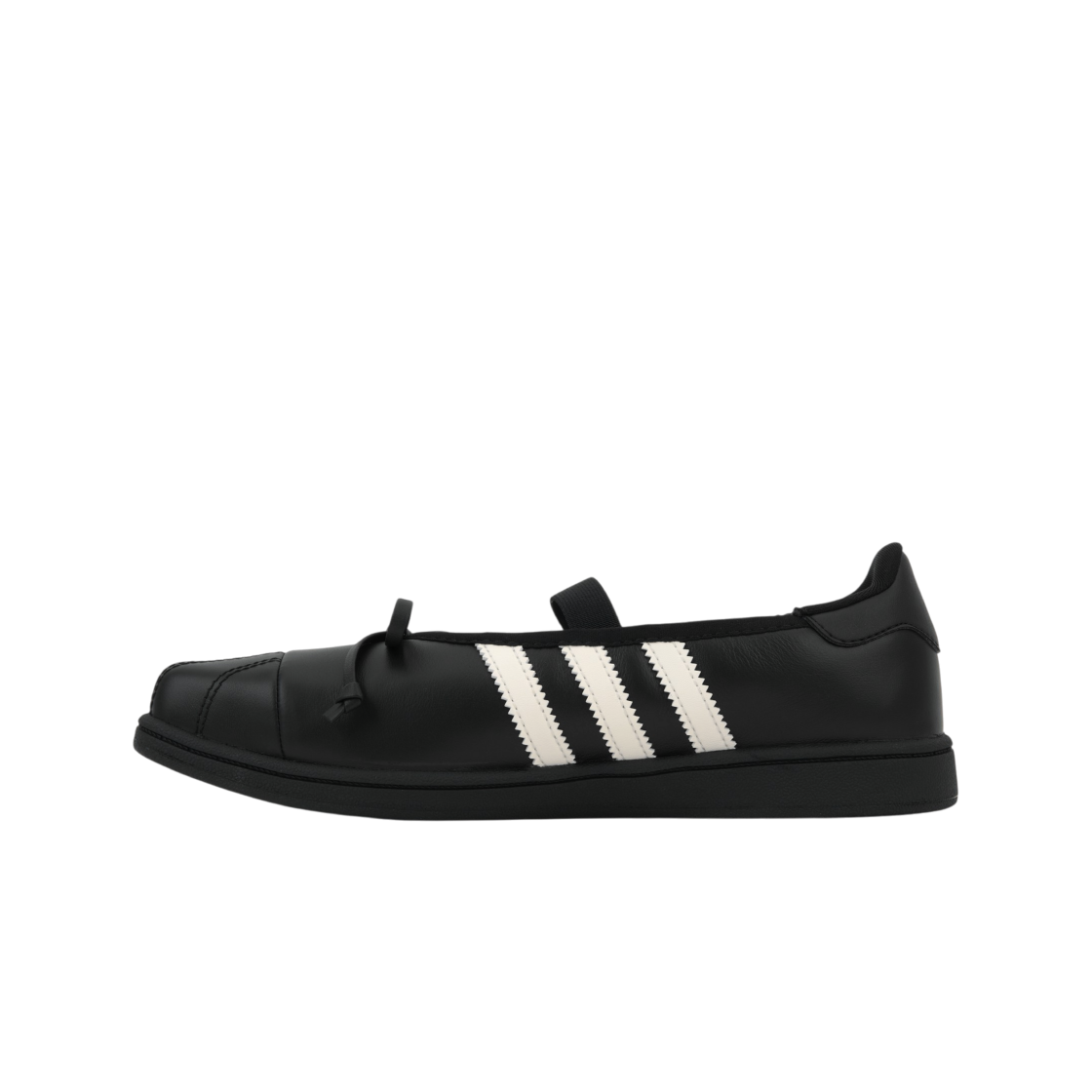 (W) 아디다스 x 제니 슈퍼스타 SQ 발레 블랙((W) Adidas x Jennie Superstar SQ Ballet Black) - 3