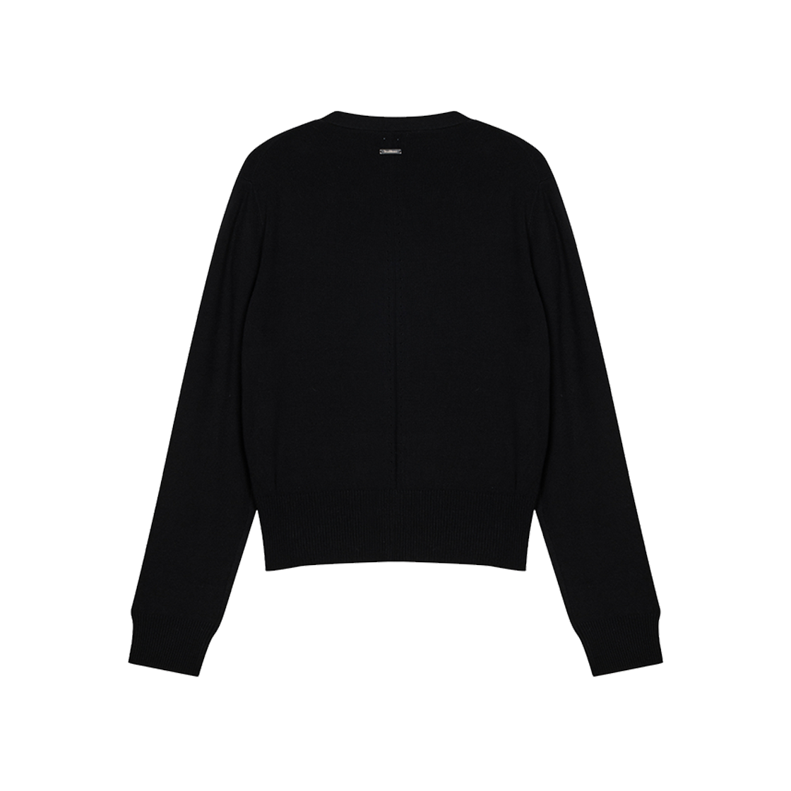 지오송지오 셈블런스 우먼 슬림 니트 가디건 블랙 ZI4KT809BK(ZIOSONGZIO SEMBLANCE WOMAN SLIM KNIT CARDIGAN BLACK) - 2