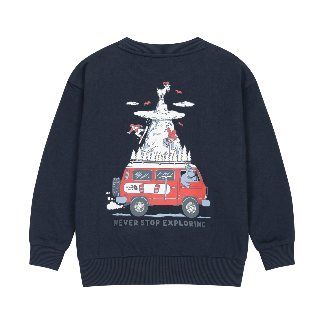 NM5MS52T (Kids) The North Face Trailmate Sweatshirt Indigo - 26FW