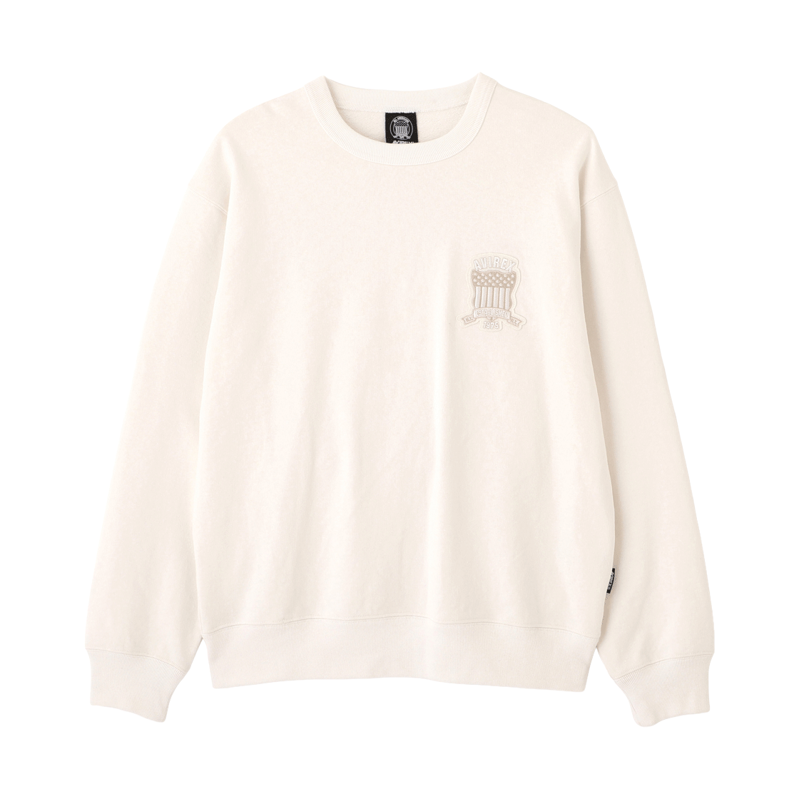 [예약배송] 아비렉스 시그니처 바시티 로고 스웻 오프화이트([예약배송] Avirex Signature Varsity Logo Sweat Off White) - 2