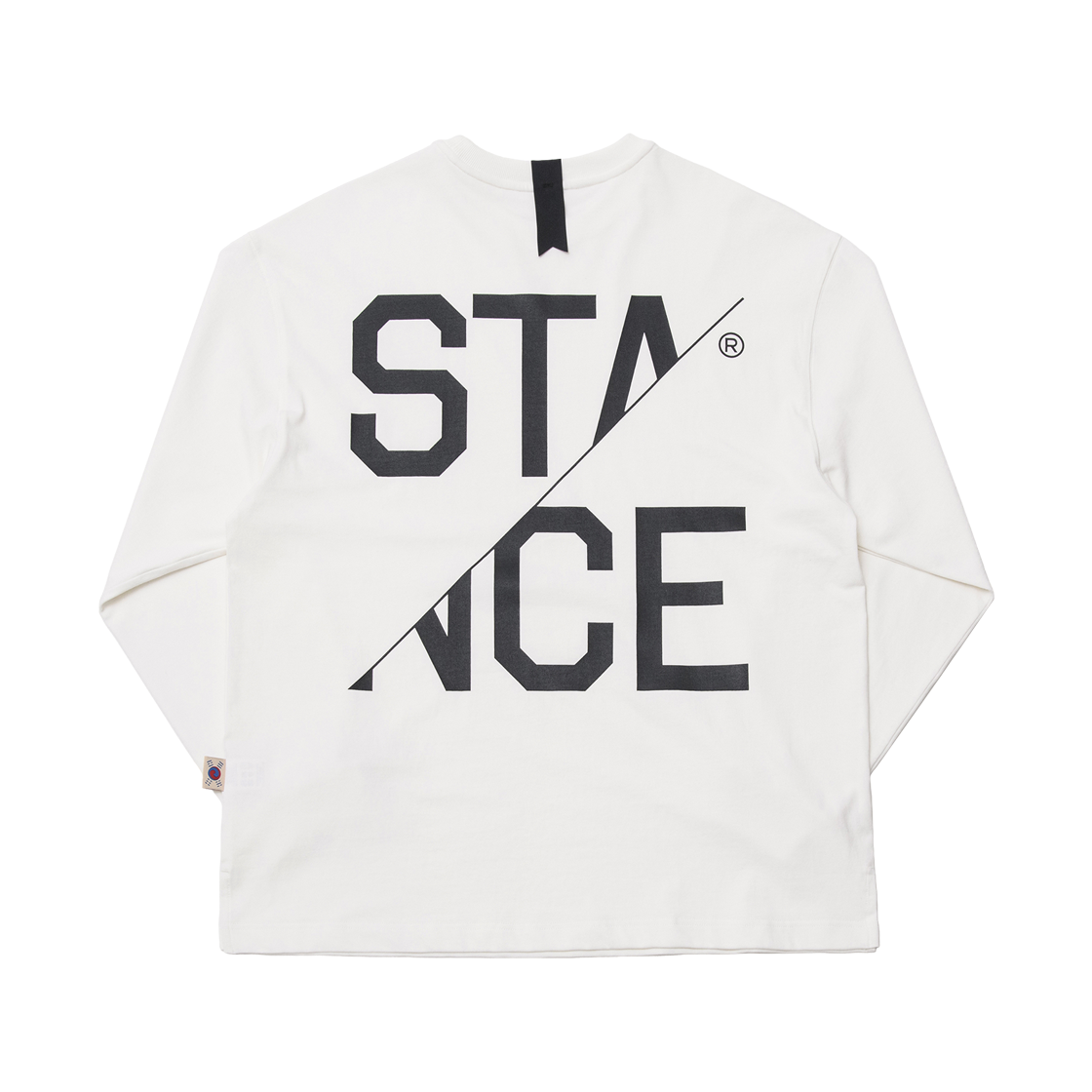 스텐스 서울 베이직 로고 롱 슬리브 (오프 화이트)(STANCE SEOUL BASIC LOGO LONG SLEEVE (OFF WHITE))