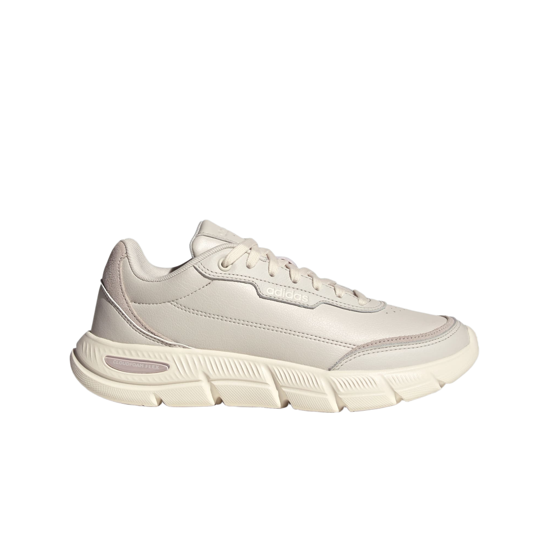 KJ2475 (W) Adidas Cloudfoam Flex Smart Casual Orbit Grey Off White