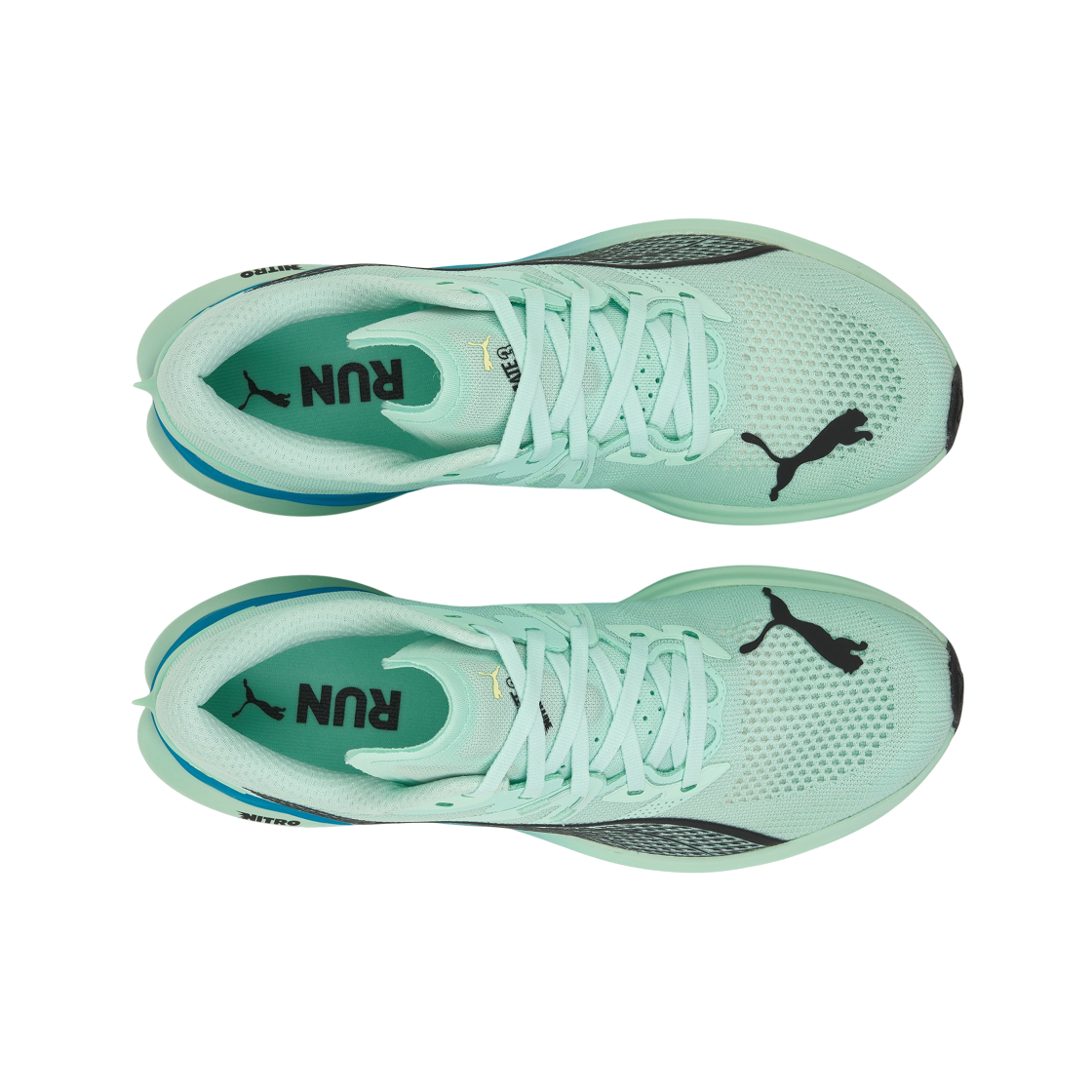 푸마 디비에이트 나이트로 3 민트 멜트 스피드 블루(Puma Deviate Nitro 3 Mint Melt Speed Blue) - 5