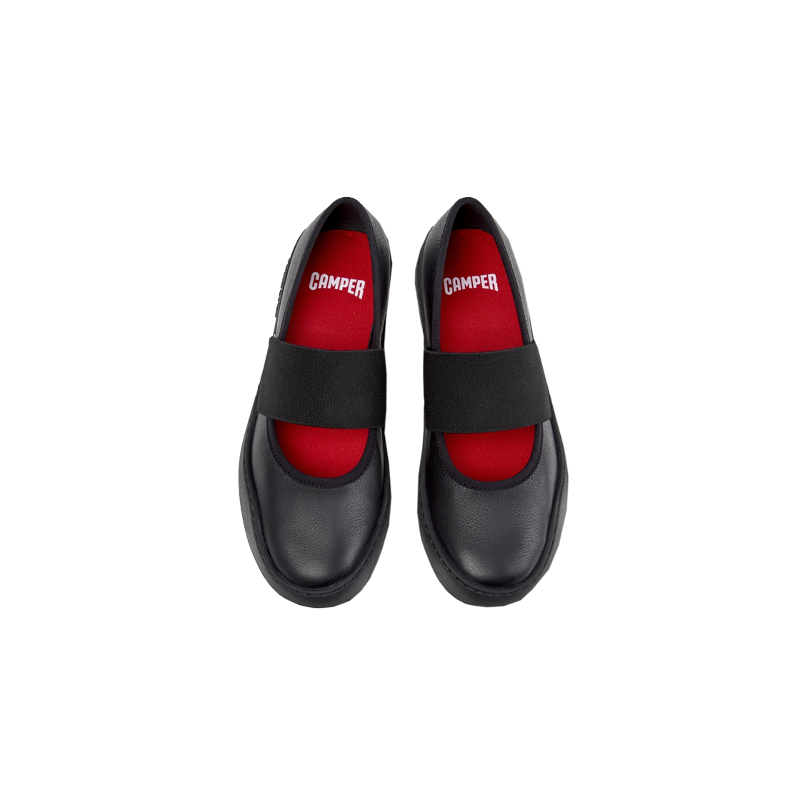 캠퍼 여성 페우 투어링 플랫슈즈 블랙(Camper Woman Peu Touring Flat Black) - 3