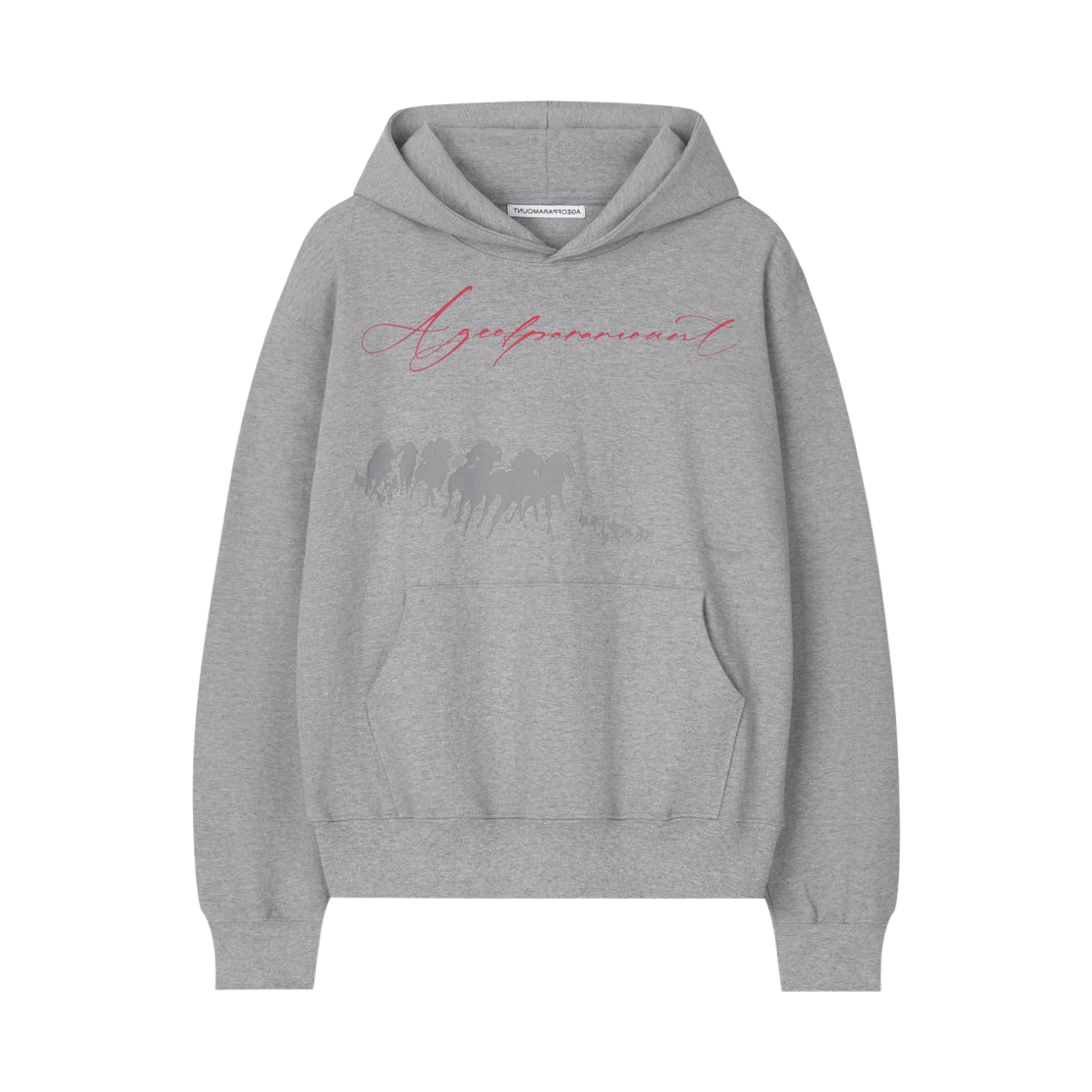 에이지오브파라마운트 2026 붉은말 후디(AGEOFPARAMOUNT A2026 Red Hores Hoodie)