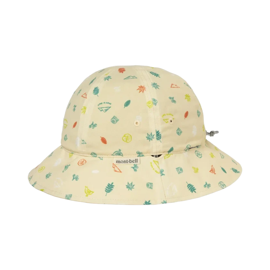 (키즈) 몽벨 위크론 라이트 리버시블 프린트 햇 #11((Kids) Montbell Wickron Light Reversible Print Hat #11) - 2