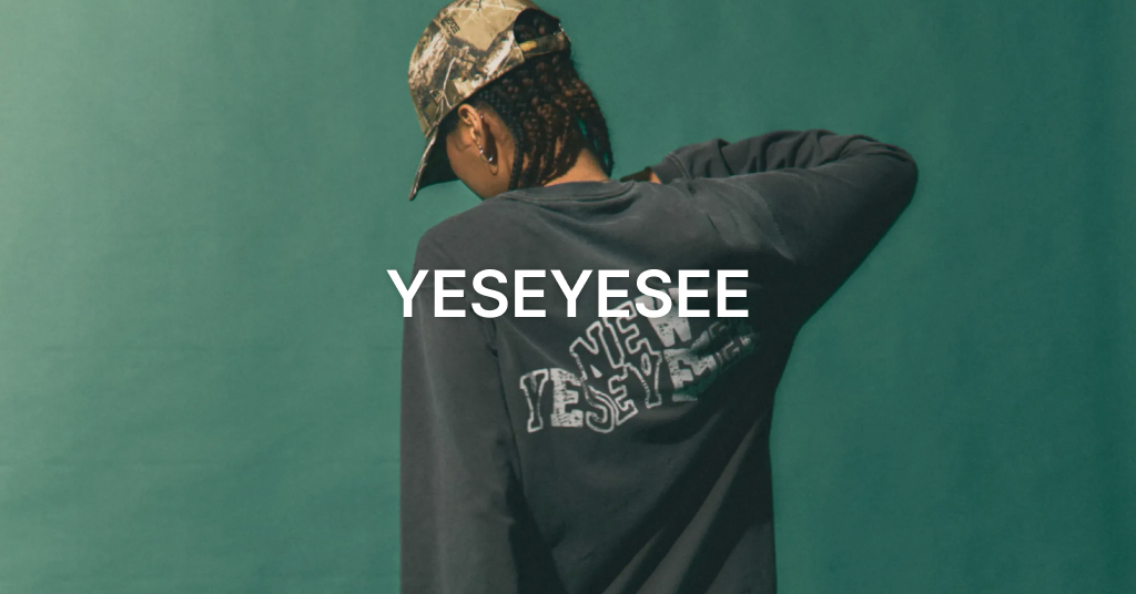 YESEYESEE x new era 콜라보
