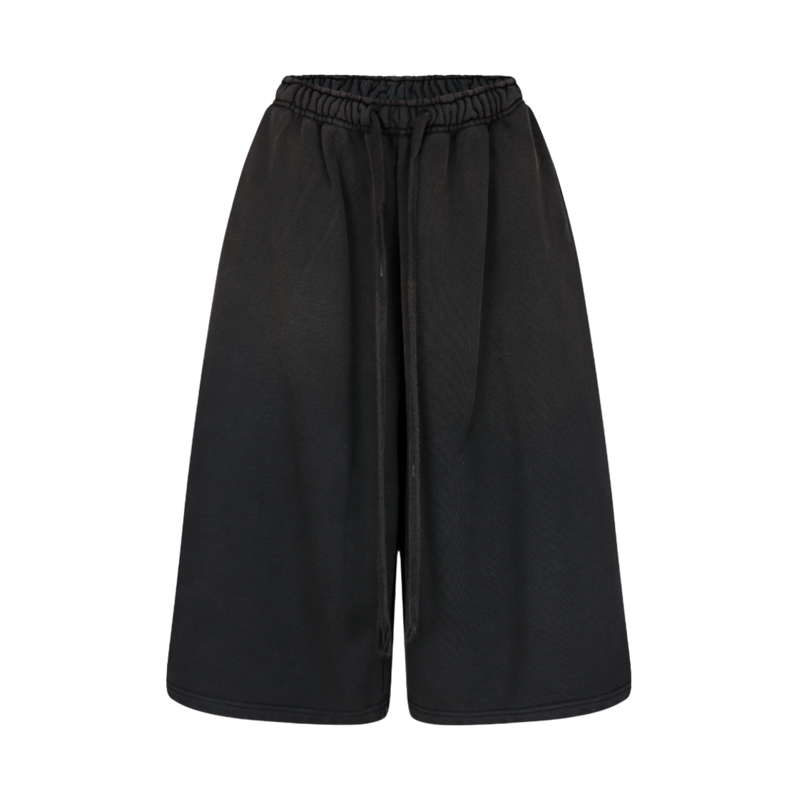 랑거 언패치드 디스트레스 버뮤다 팬츠 블랙(Langer Unpatched Distressed Bermuda Pants Black)