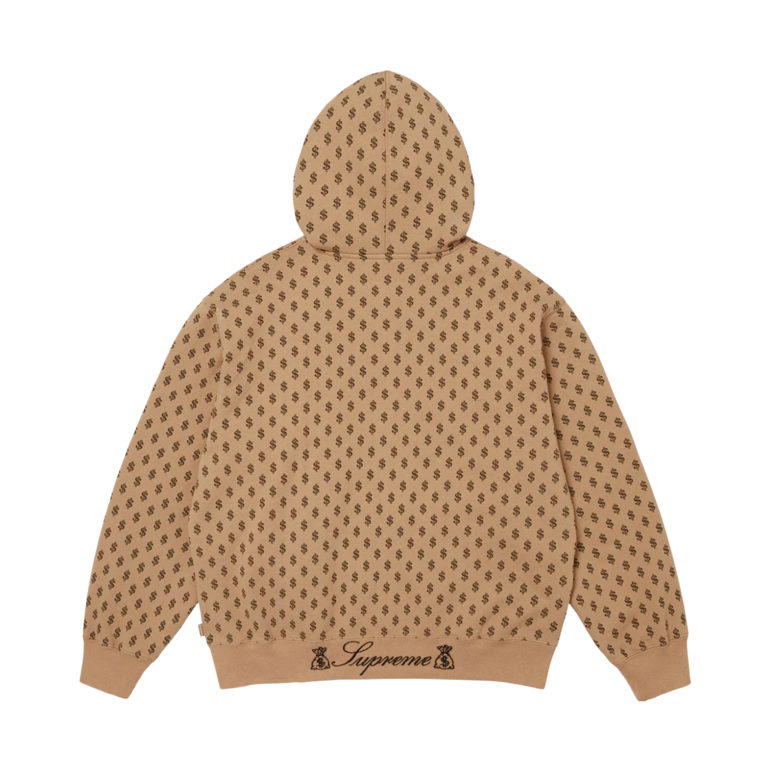 슈프림 갓 오버 머니 집업 후드 스웨트셔츠 머니 - 26FW(Supreme God Over Money Zip Up Hooded Sweatshirt Money - 26FW) - 3
