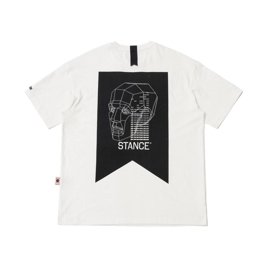 스텐스 서울 3D 헤드 태그 시즌 탑 (오프 화이트)(STANCE SEOUL 3D HEAD TAG SEASON TOP (OFF WHITE)) - 1