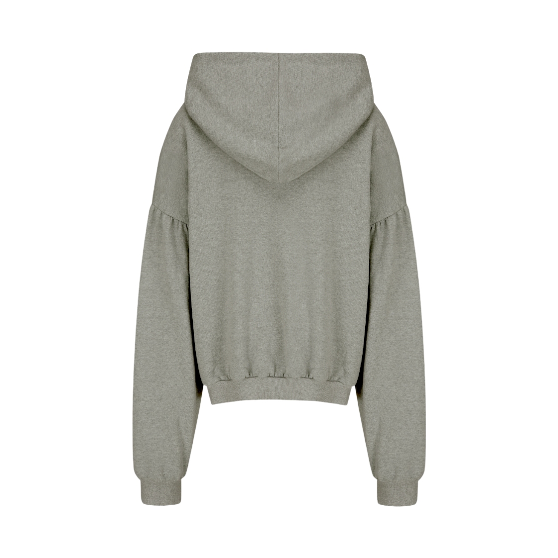 랑거 Dea 레터링 셔링 후디 올리브(Langer Dea Lettering Shirring Hoodie Olive) - 2