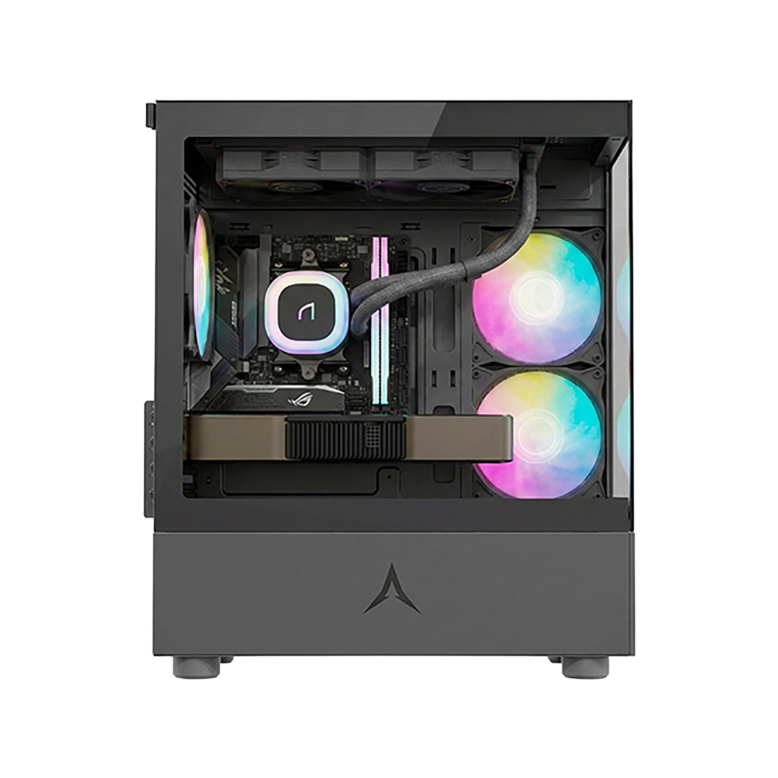 루노 04 Comzip Luno 04 Gaming Desktop PC (i5-12400F / H610 / DDR4 16G / 512GB / GTX 1050 Ti / Windows 11)