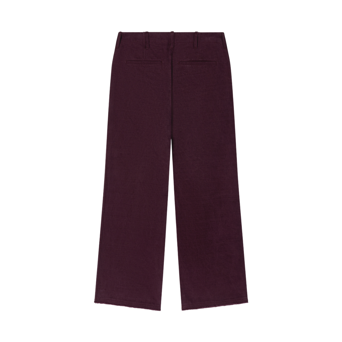 에이지오브파라마운트 로츠 엣지 팬츠 티리안 퍼플(AGEOFPARAMOUNT Raw Edge Pants Tyrian Purple) - 2