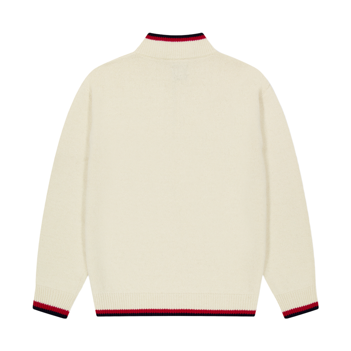 위캔더스 x 챔피온 클래식 하프집 스웨터 아이보리(WKNDRS x Champion Classic Half-Zip Sweater Ivory) - 2