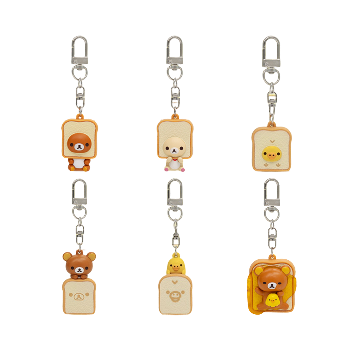 - CGV x San-X Rilakkuma Bread Random Keyring (1 Blind Pack)