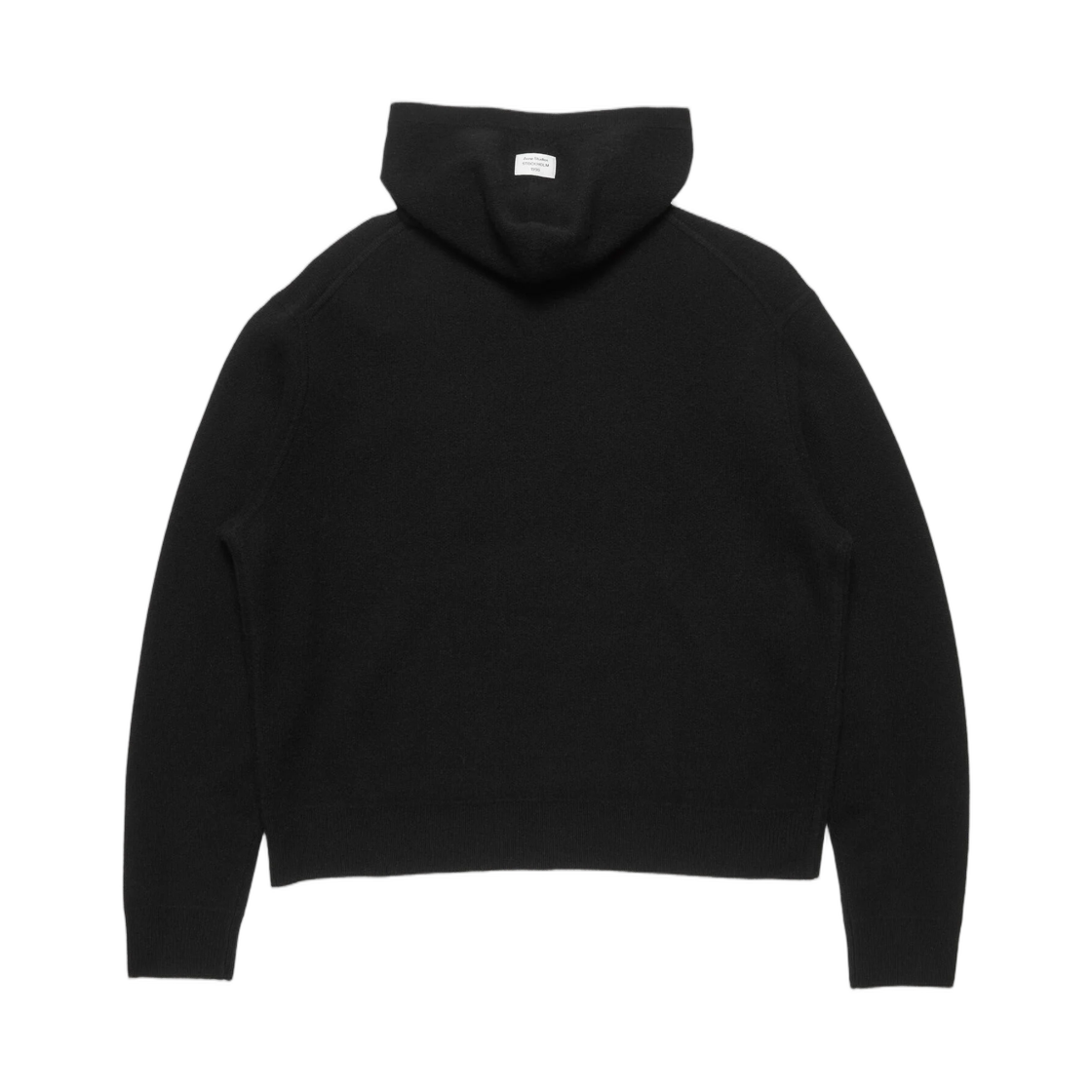 아크네 스튜디오 캐시미어 후드 블랙(Acne Studios Cashmere Hoodie Black) - 2
