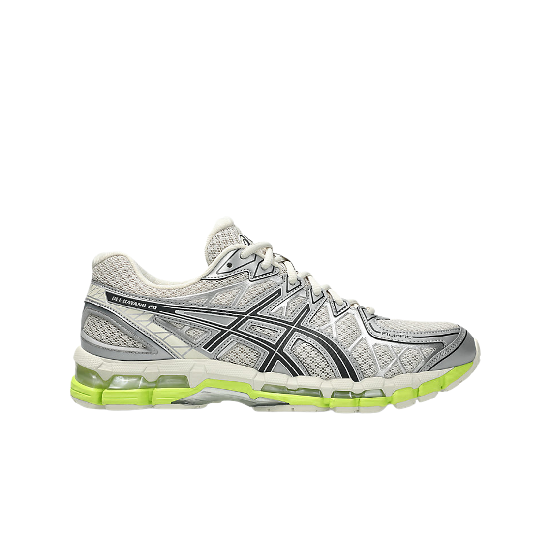 1203A388-029 Asics Gel-Kayano 20 Smoke Grey Black - D Standard