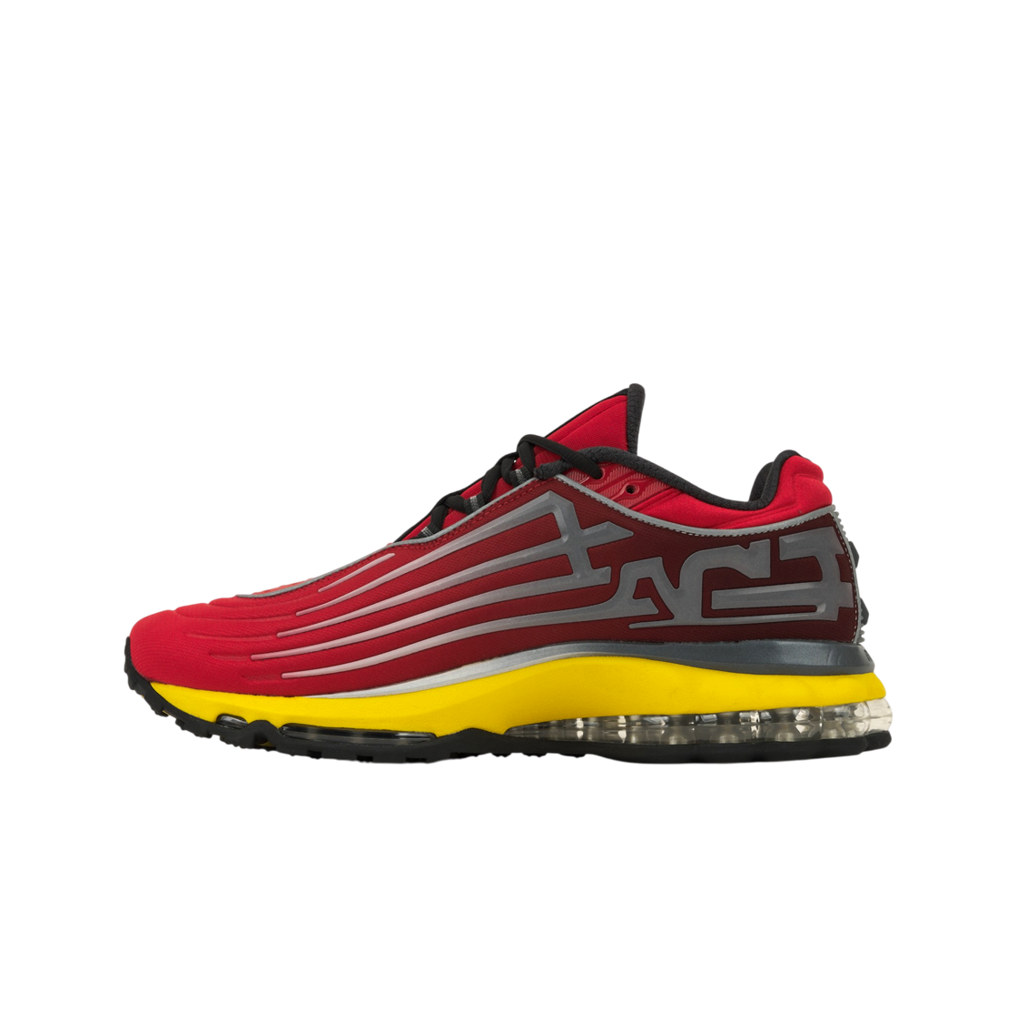나이키 x 슈프림 에어맥스 2001 에어 엑스터시 SP 유니버시티 레드 스피드 옐로우(Nike x Supreme Air Max 2001 Air Ecstasy SP University Red Speed Yellow) - 3