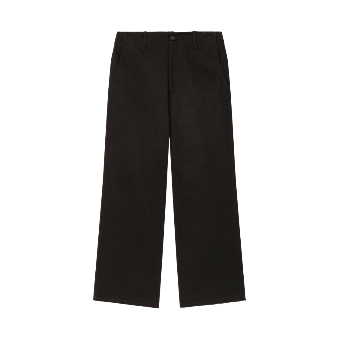 에이지오브파라마운트 로츠 엣지 팬츠 브라운(AGEOFPARAMOUNT Raw Edge Pants Brown)