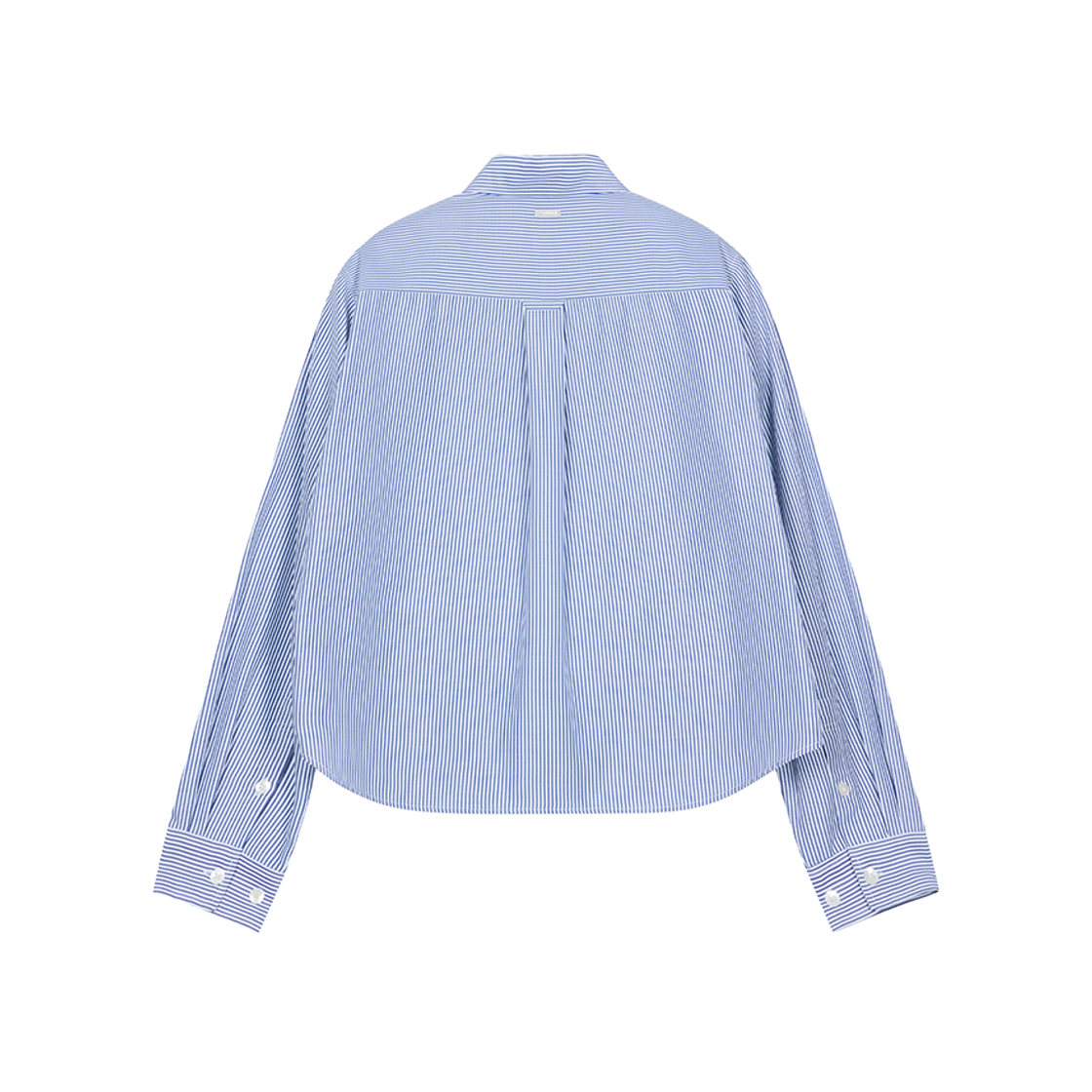 지오송지오 셈블런스 우먼 시그니처 스트라이프 셔츠 블루 ZI4SH803BL(ZIOSONGZIO SEMBLANCE WOMAN SIGNATURE STRIPE SHIRT BLUE) - 2