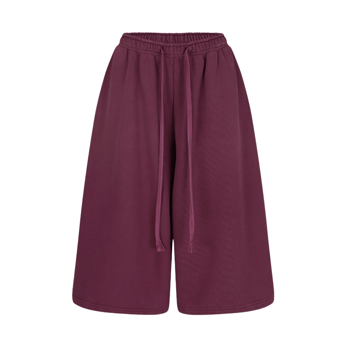 랑거 언패치드 디스트레스 버뮤다 팬츠 와인(Langer Unpatched Distressed Bermuda Pants Wine)