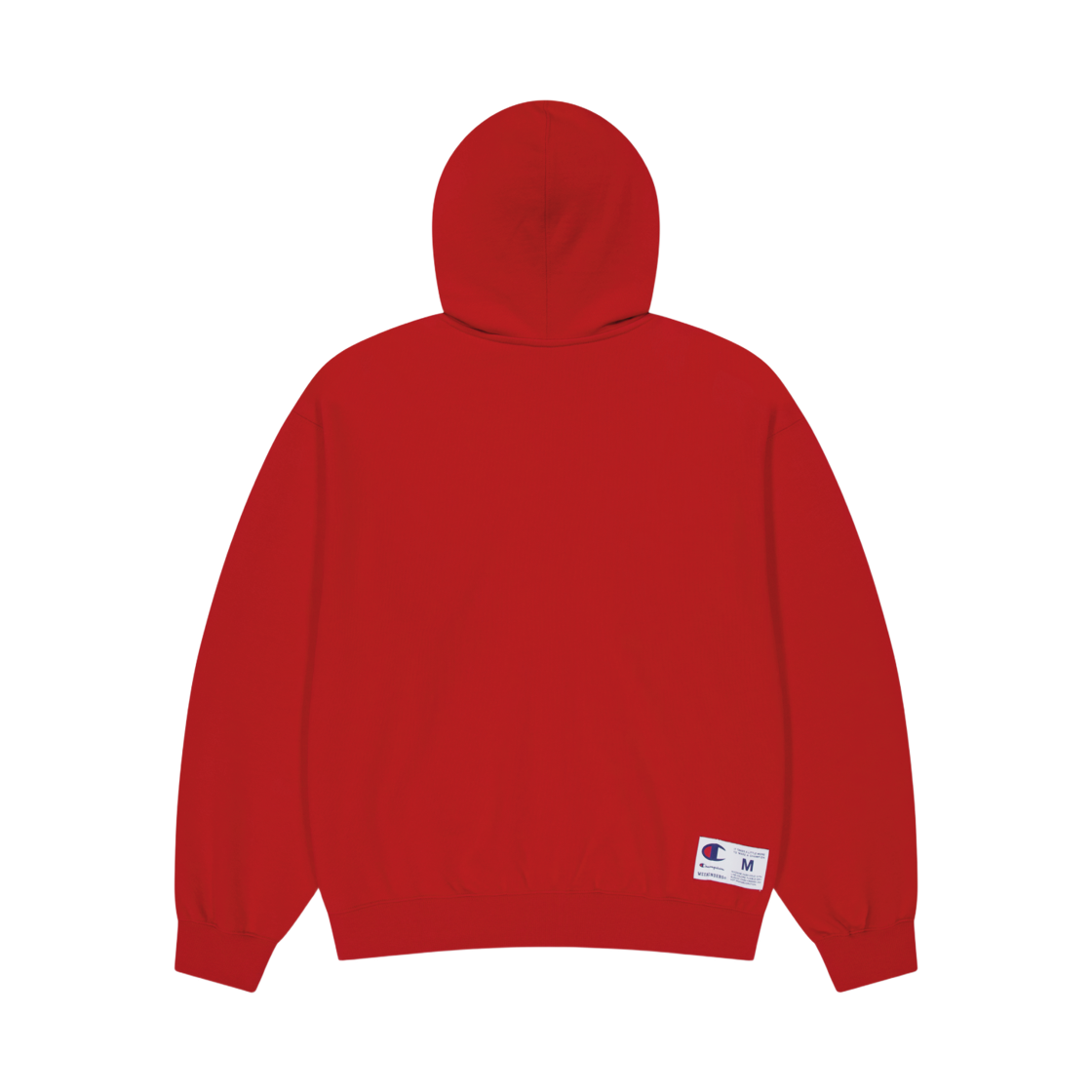 위캔더스 x 챔피온 로고 집업 후드 레드(WKNDRS x Champion Logo Zip-Up Hoodie Red) - 2