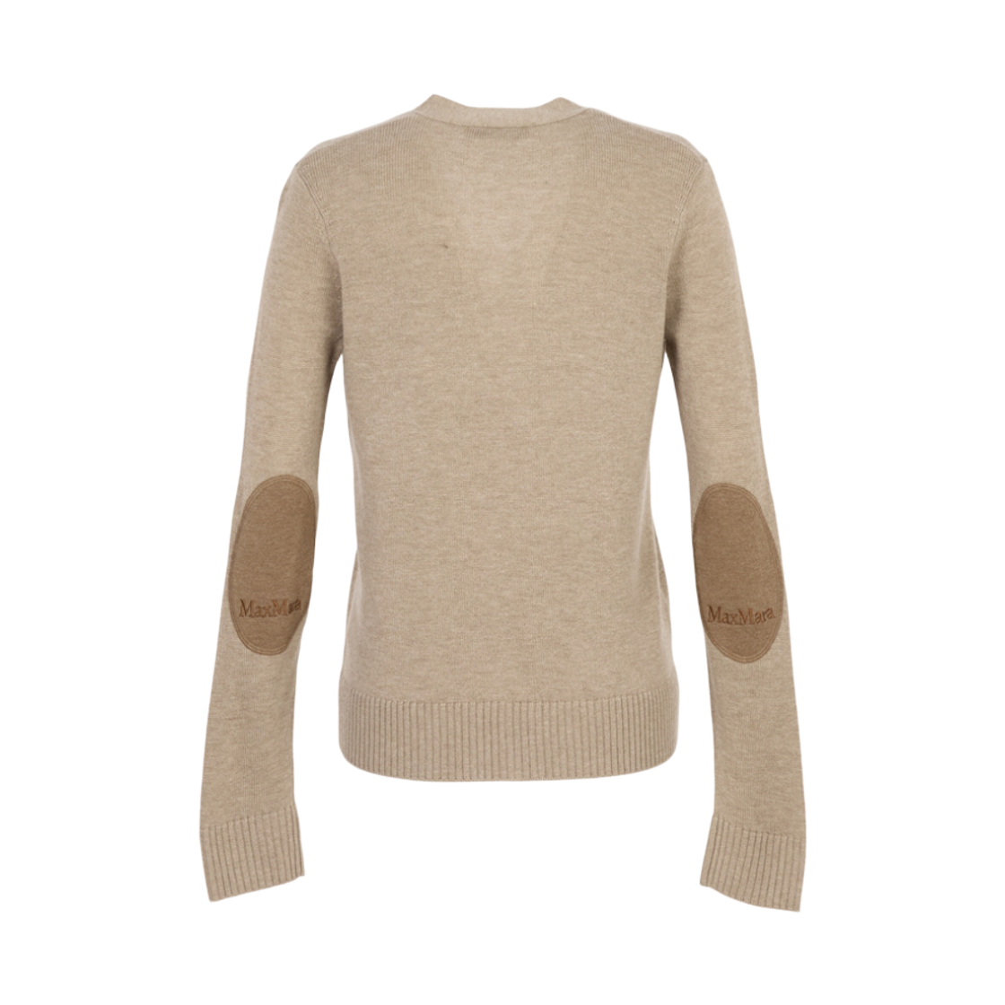 (W) S 막스마라 아폴로 울 가디건 베이지 브라운((W) S Max Mara Apollo Wool Cardigan Beige Brown) - 2