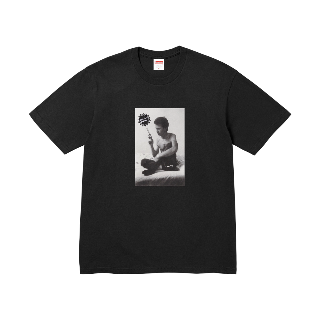 - Supreme x Larry Clark Gun T-Shirt Black - 26FW