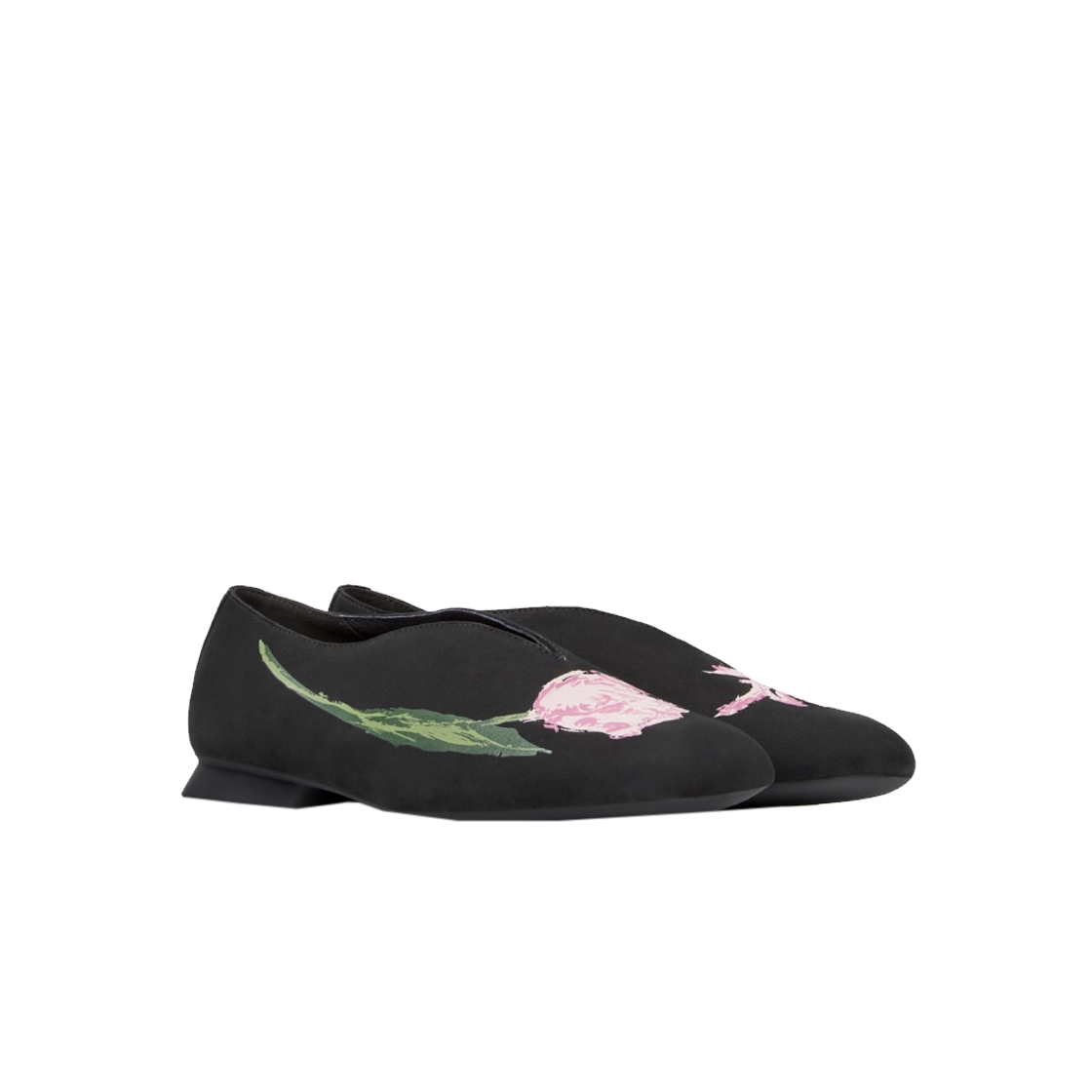 캠퍼 여성 카시미라 플랫슈즈 블랙(Camper Woman Casi Myra Twins Flat Black) - 2