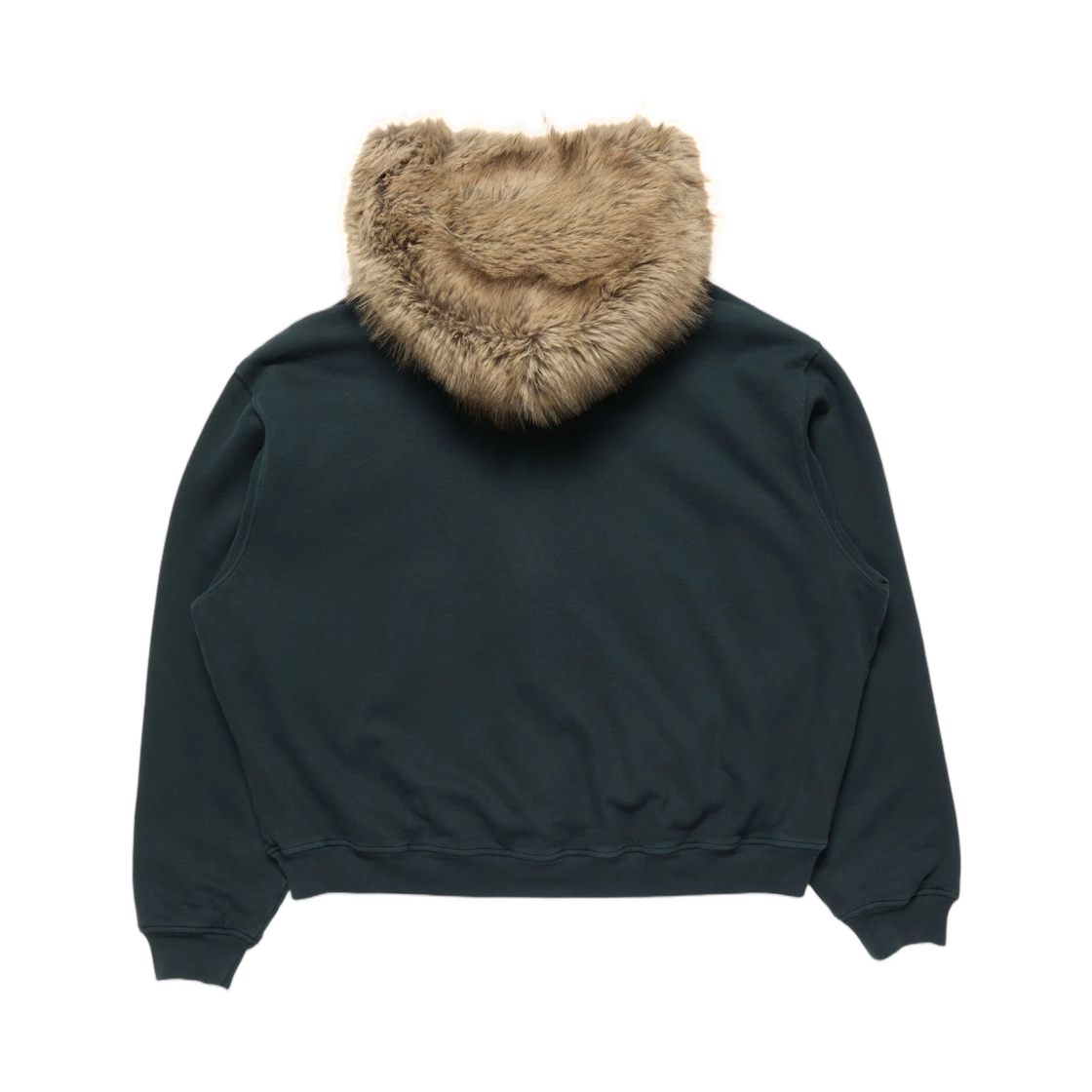 (W) 아크네 스튜디오 스웨터 포우 퍼 후드 다크 네이비((W) Acne Studios Sweater with Faux Fur Hood Dark Navy) - 2