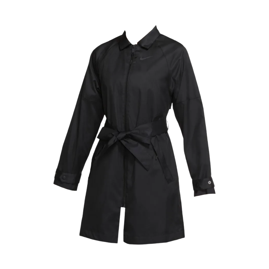 CZ8975-010 (W) Nike NSW Windrunner Woven Trench Jacket Black - Asia