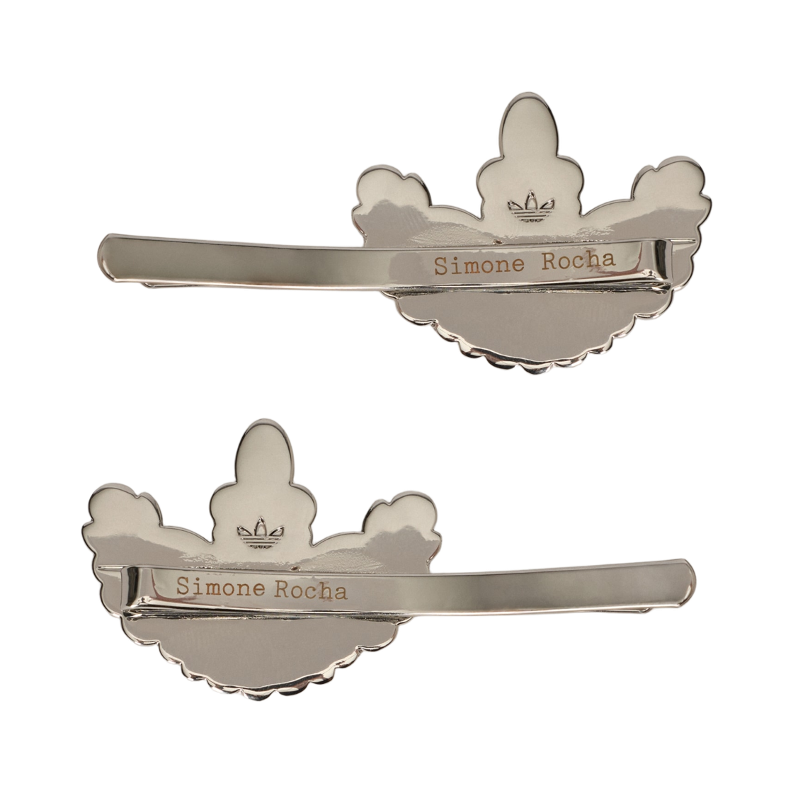 (W) 아디다스 x 시몬 로샤 헤어 클립 실버 메탈릭((W) Adidas x Simone Rocha Hair Clip Silver Metallic) - 2