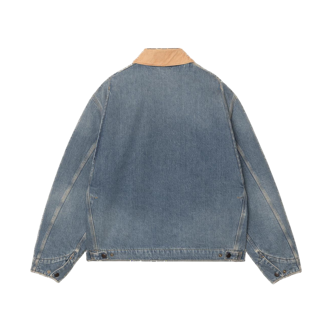 칼하트 WIP OG 디트로이트 자켓 블루 더스티 H 브라운(Carhartt WIP OG Detroit Jacket Blue Dusty H Brown) - 2