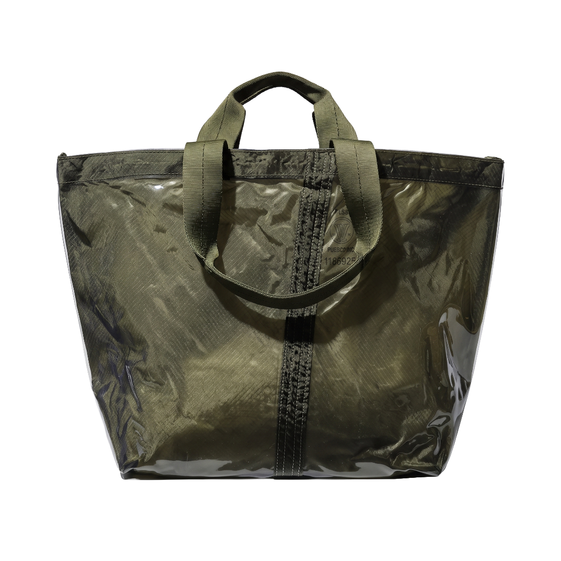 푸에브코 커버드 파라슈트 숄더 백 올리브 - 26FW(Puebco Covered Parachute Shoulder Bag Olive - 26FW)