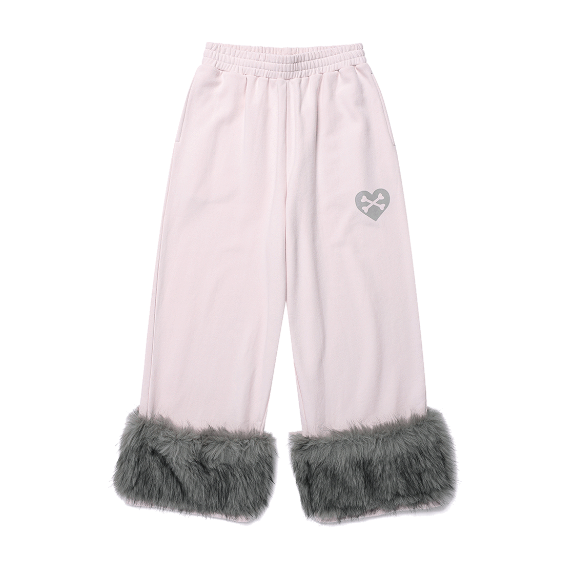 카비시 퍼 키튼 와이드 스웨트 팬츠 핑크(CAVISH Fur Kitten Wide Sweat Pants Pink) - 2
