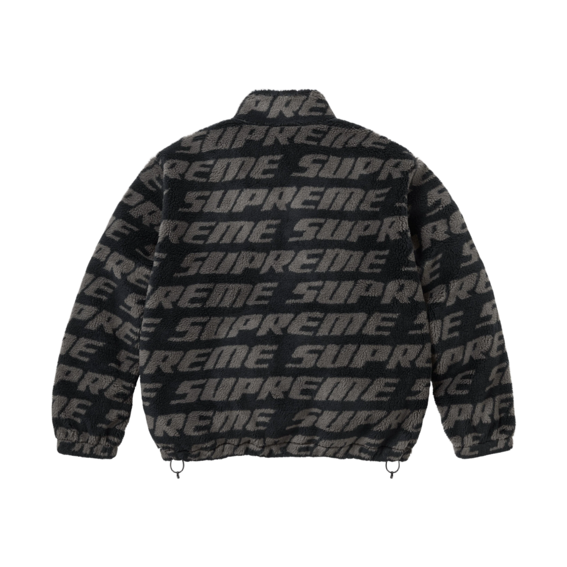 슈프림 리핏 자카드 플리스 자켓 블랙 - 26FW(Supreme Repeat Jacquard Fleece Jacket Black - 26FW) - 2