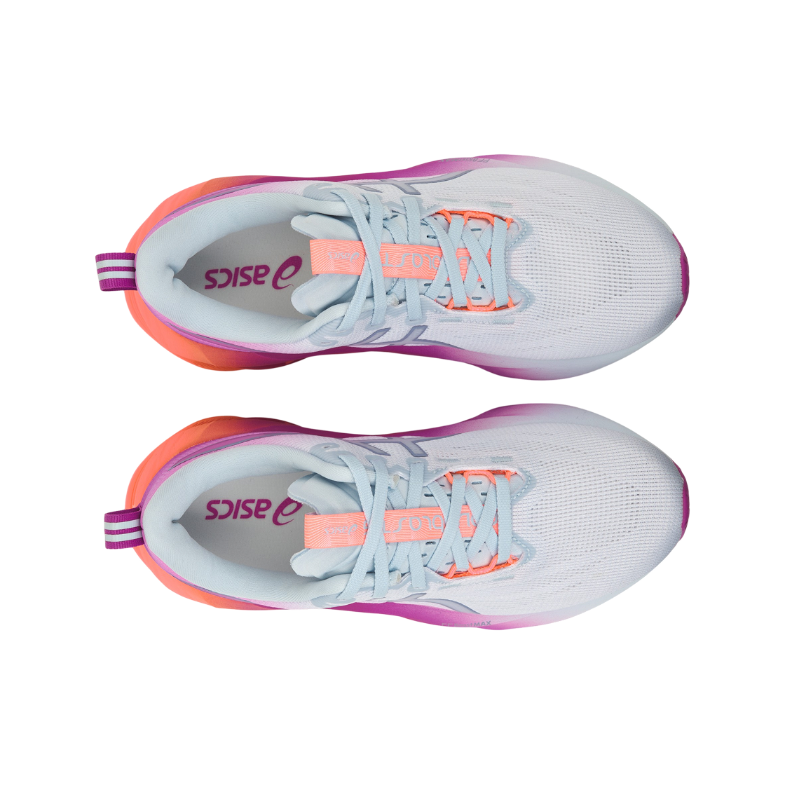 (W) 아식스 노바블라스트 5 써니시즐 스카이 디지털 사쿠라((W) Asics Novablast 5 Sunny Sizzle Sky Digital Sakura) - 5