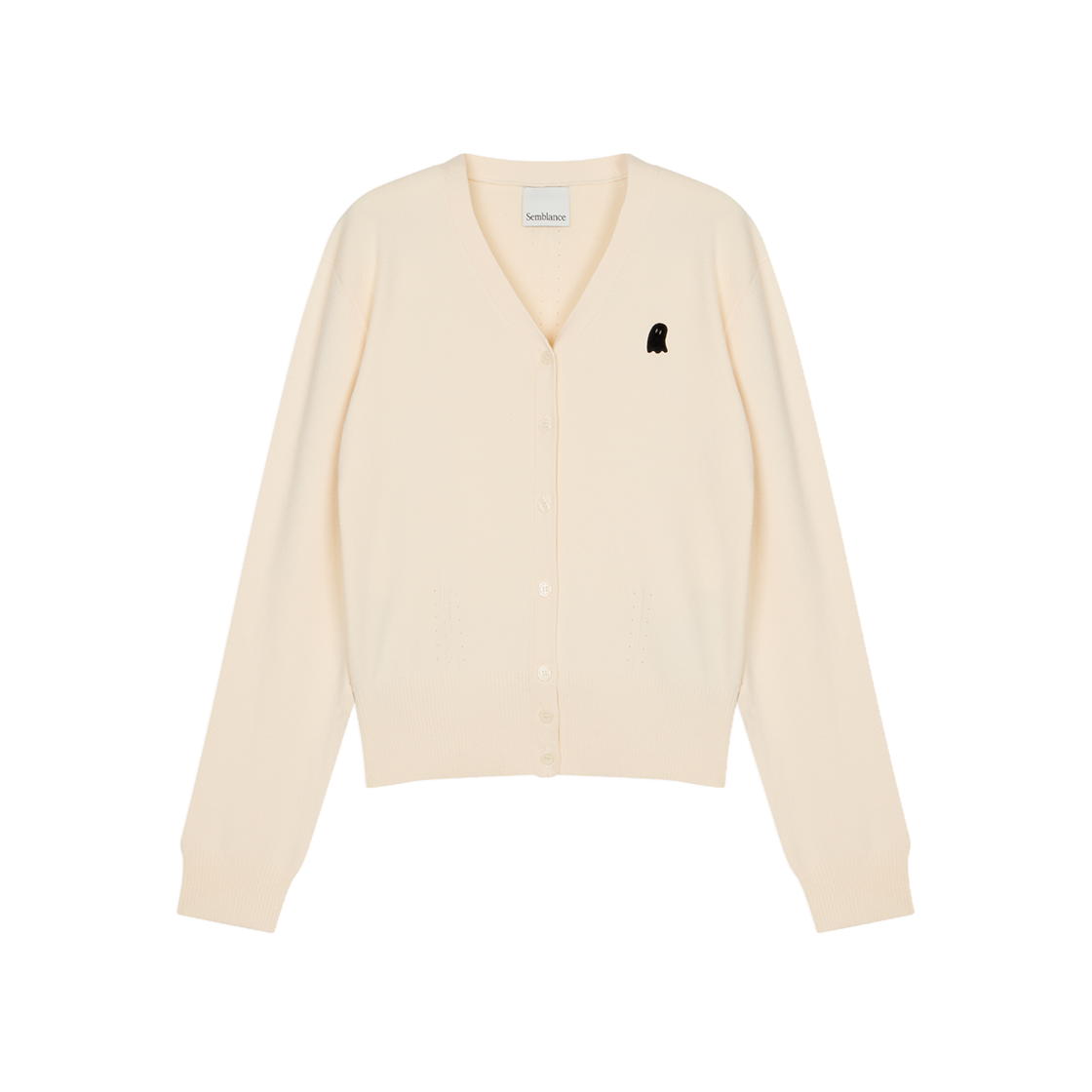지오송지오 셈블런스 우먼 슬림 니트 가디건 크림 ZI4KT810CR(ZIOSONGZIO SEMBLANCE WOMAN SLIM KNIT CARDIGAN CREAM)
