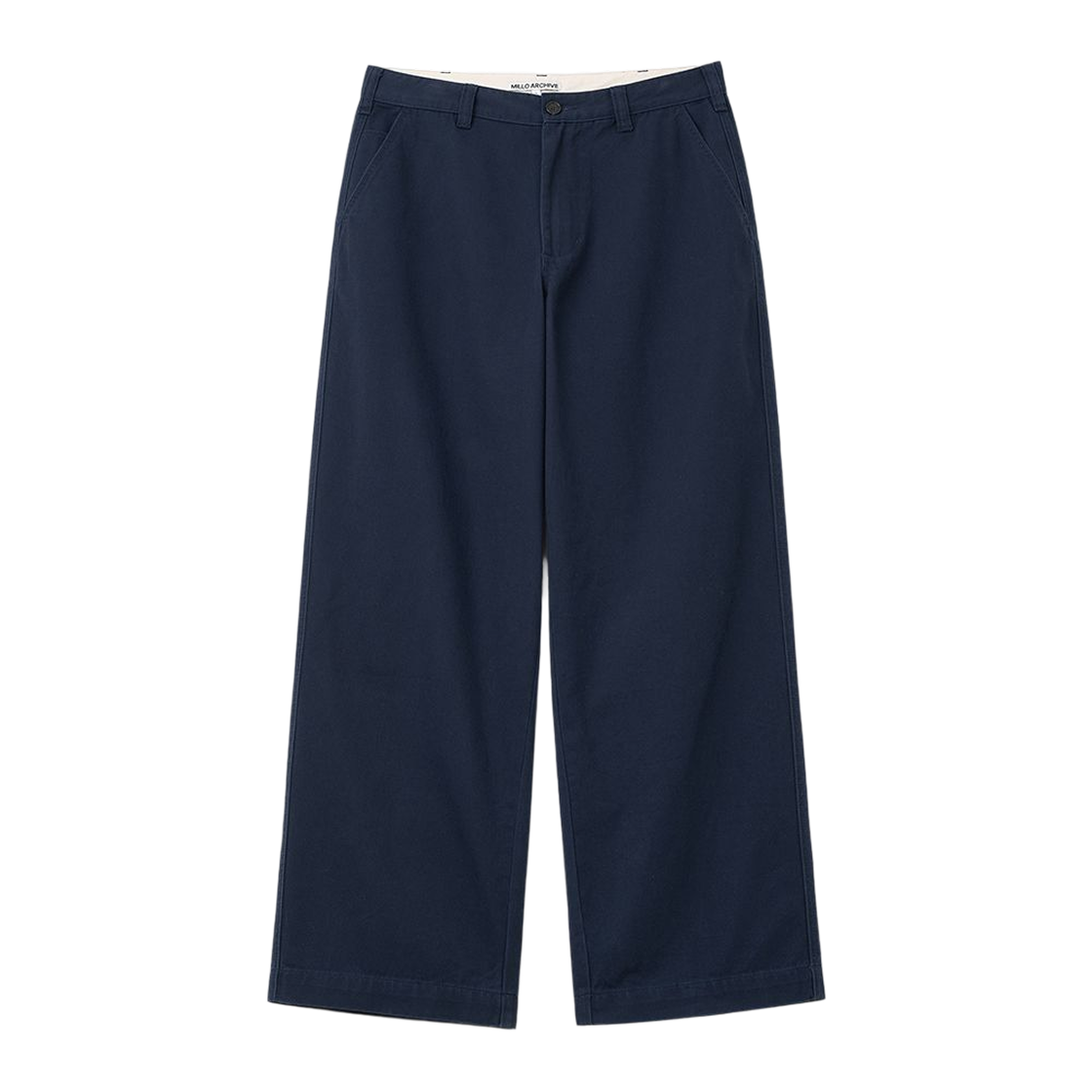 ML820DNA milloarchive Poid Chino Pants Deep Navy