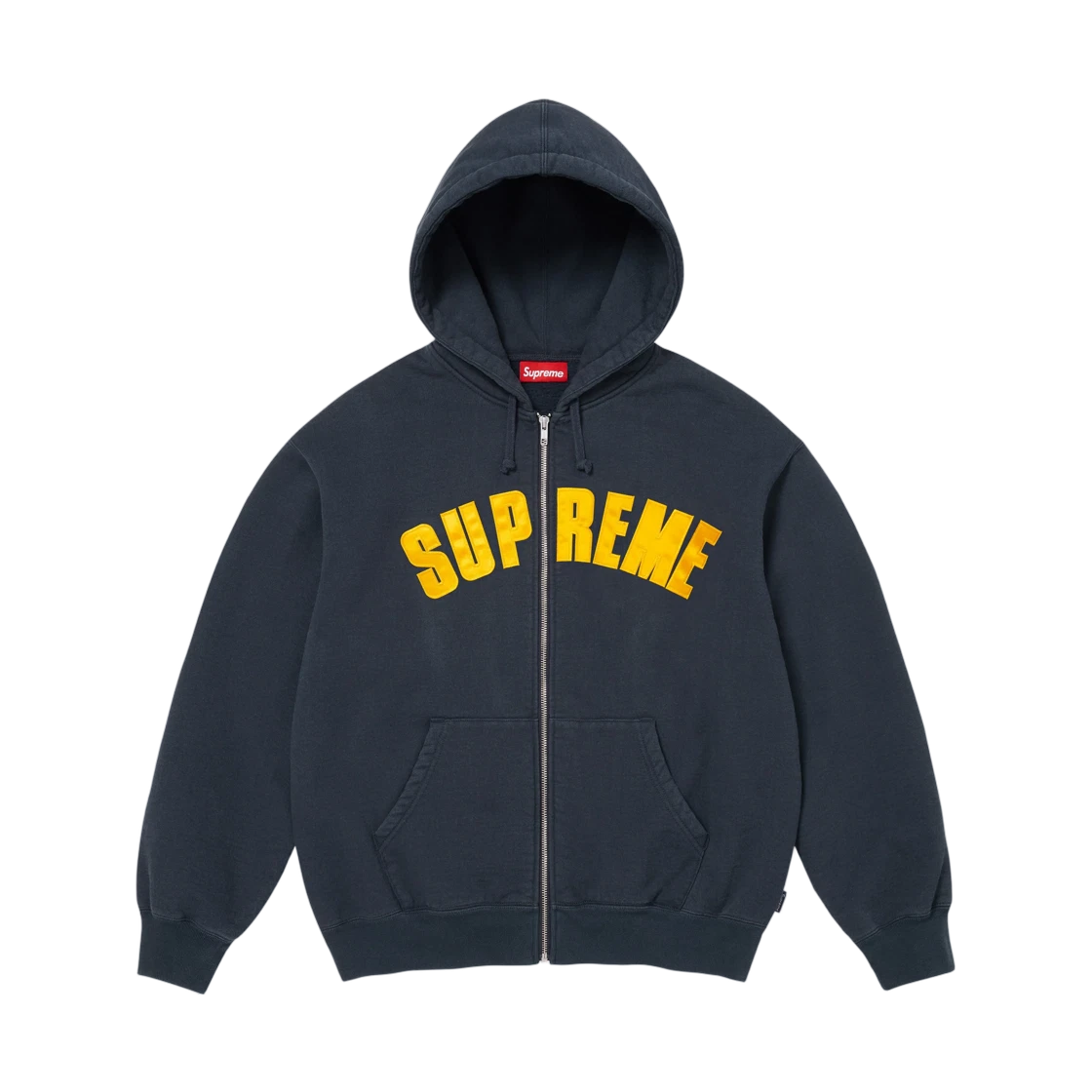 Supreme Supreme x Larry Clark Zip Up Hooded Sweatshirt Navy - 26FW · S