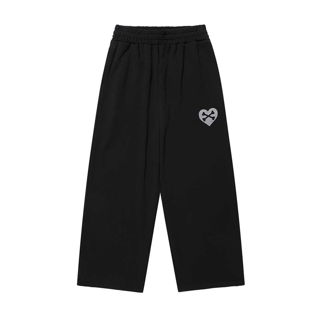 카비시 키튼 와이드 스웨트 팬츠 블랙(CAVISH Kitten Wide Sweat Pants Black) - 2