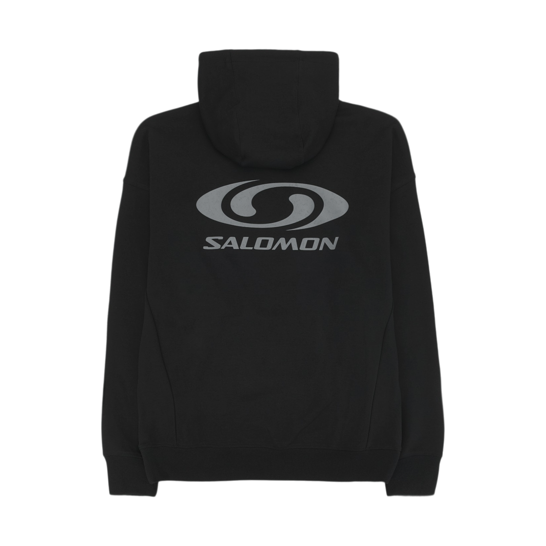 살로몬 UNI 링크 스웻 후드 블랙(Salomon UNI Link Sweat Hoodie Black) - 2