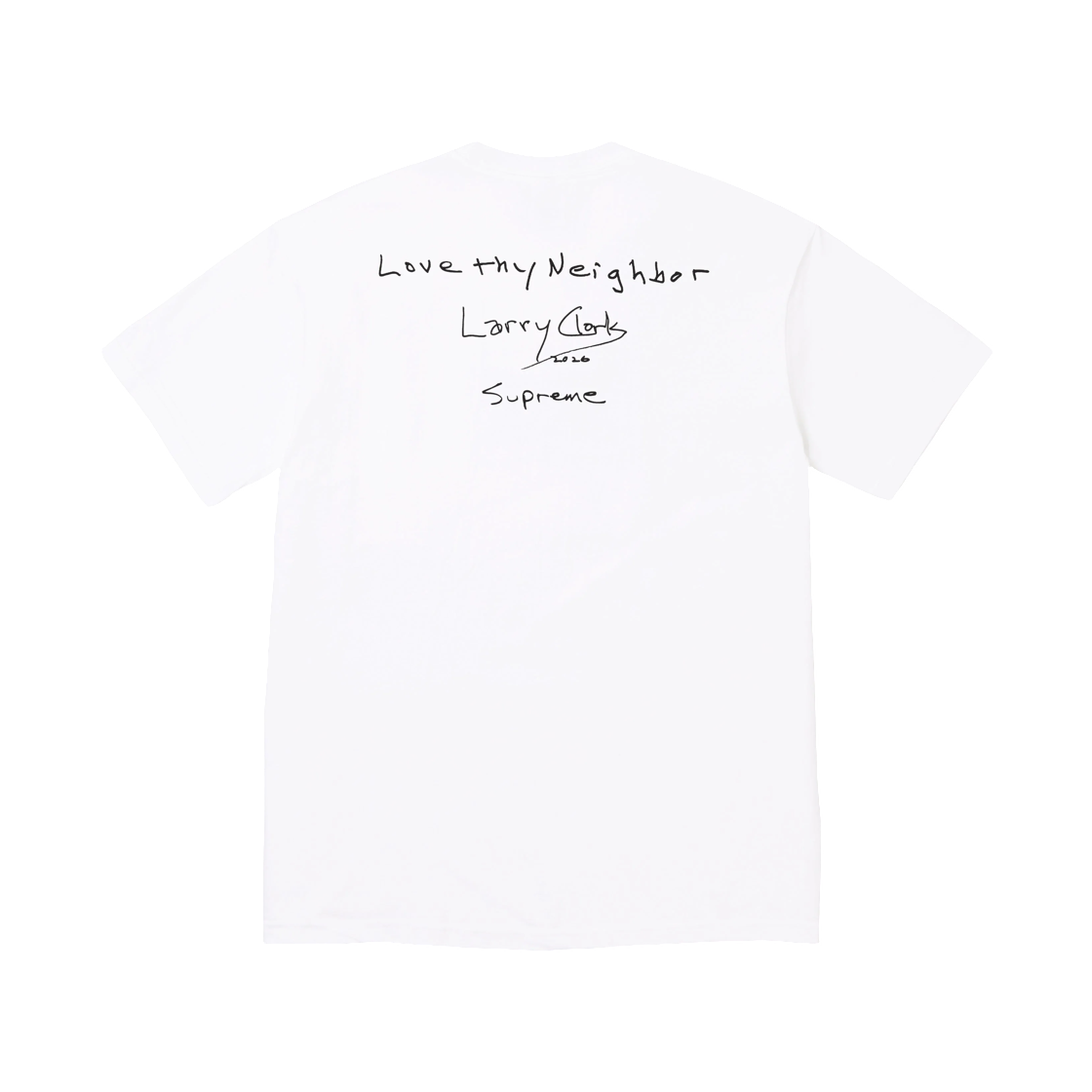 슈프림 x 래리 클락 네이버 티셔츠 화이트 - 26FW(Supreme x Larry Clark Neighbor T-Shirt White - 26FW) - 2