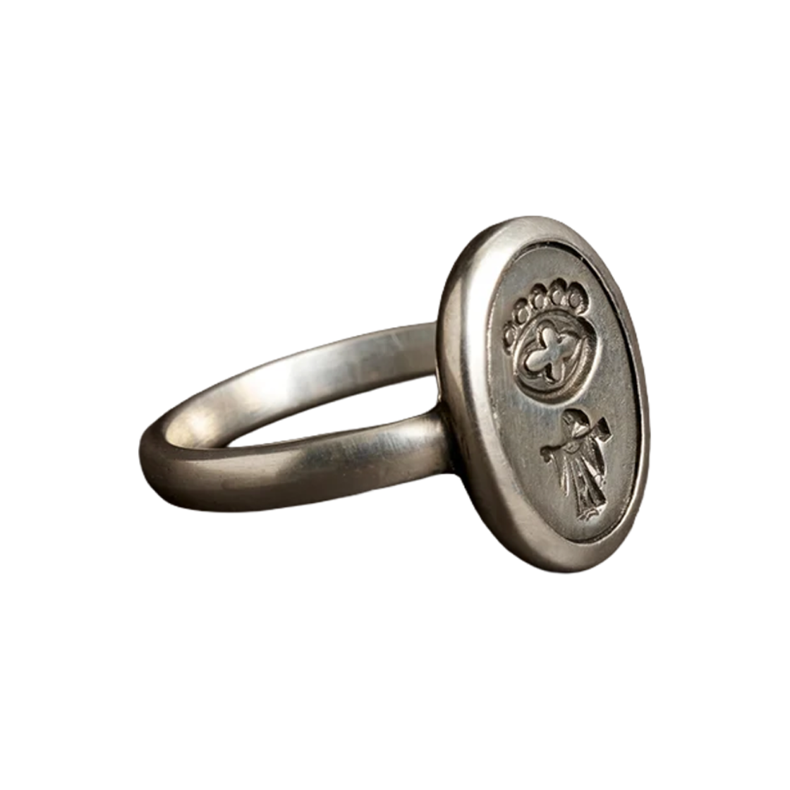 [10% 적립] 베르크슈타트 뮌헨 시그넷 링 사인즈 실버 - 26FW([10% 적립] Werkstatt:Munchen Signet Ring Signs Silver - 26FW) - 2